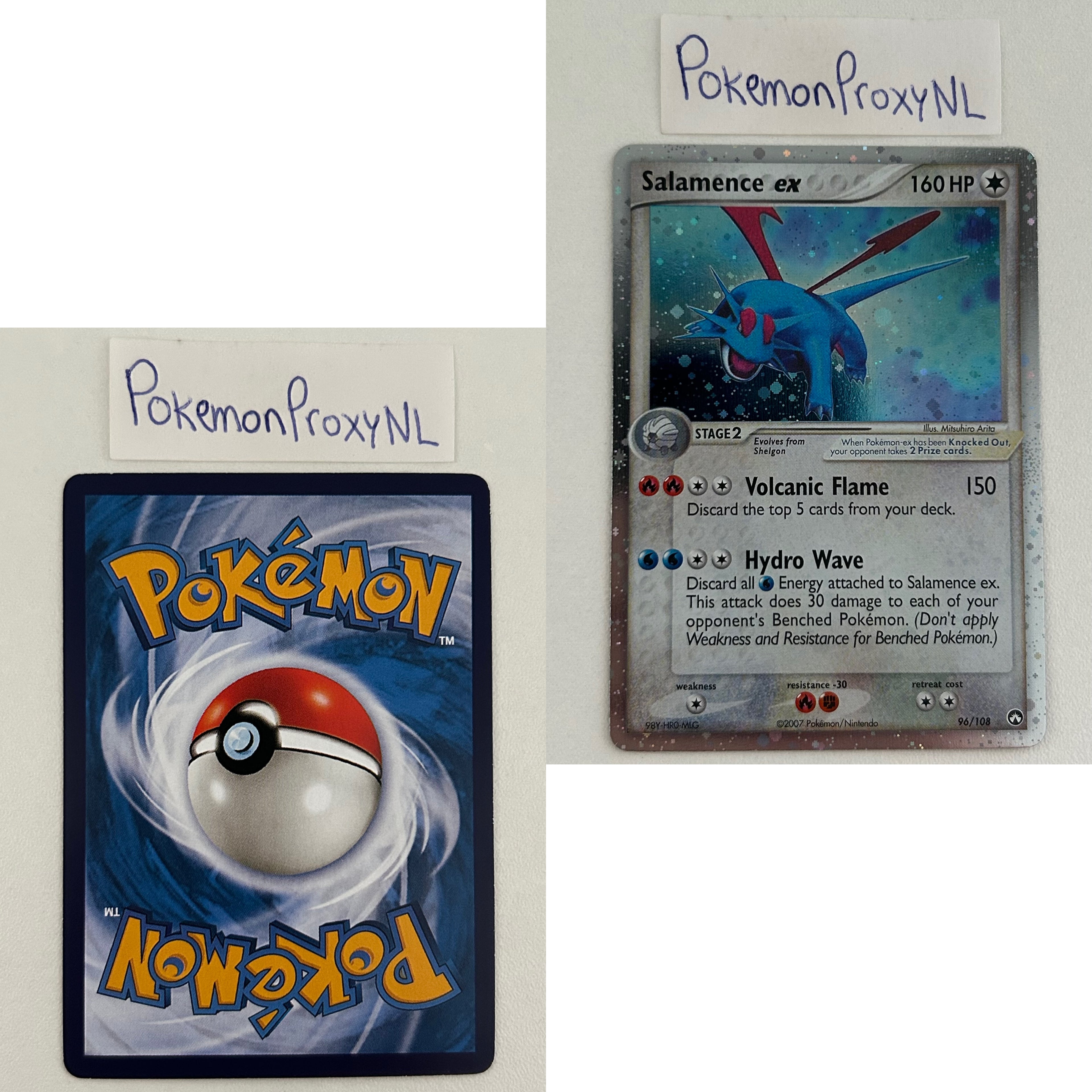 Power Keepers Set (PK) / 1/108 - 108/108 / 2007 / PROXY Pokémon TCG card(s)