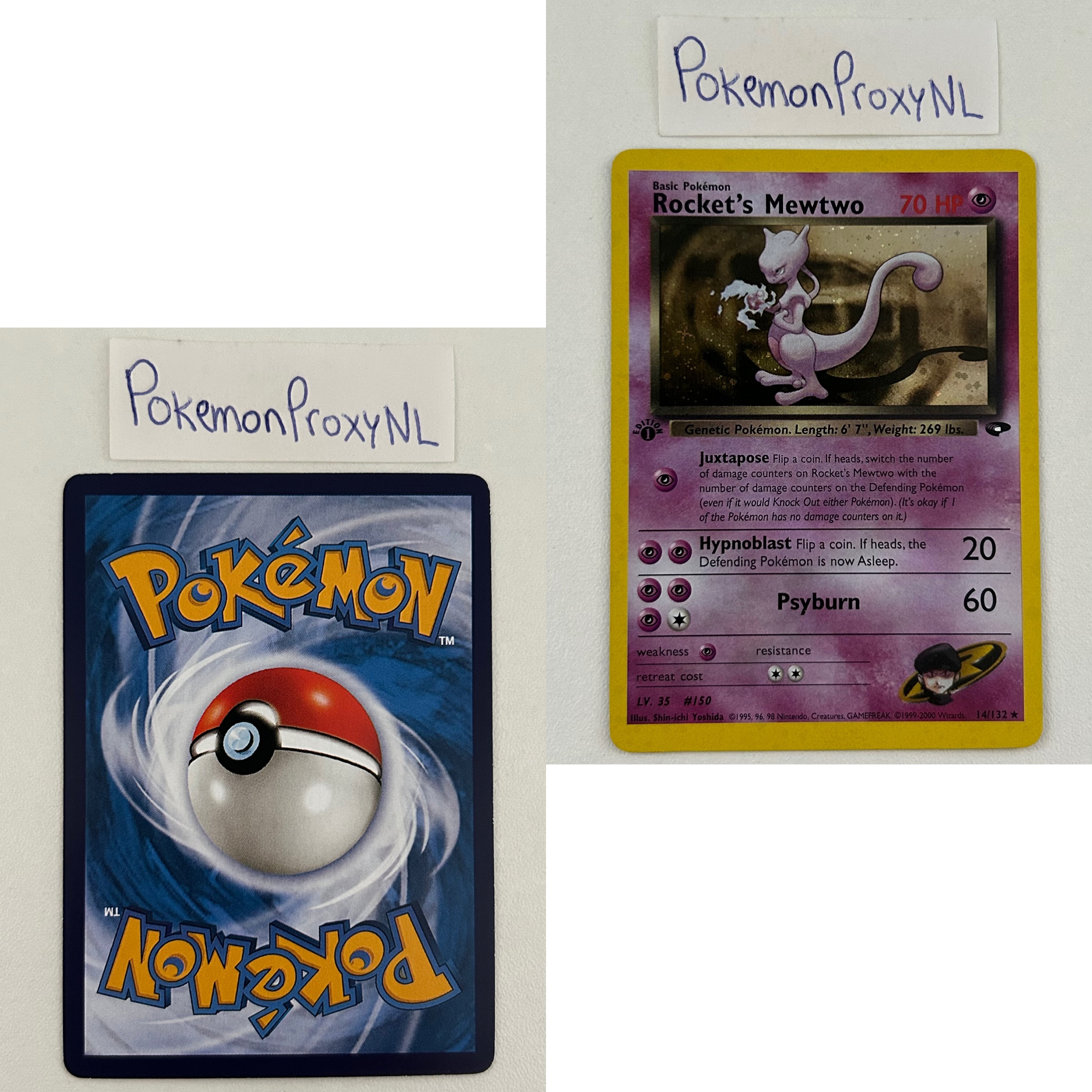 Gym Challenge Set (first edition) (G2) / 1/132 - 132/132 / 1999 / PROXY Pokémon TCG card(s)