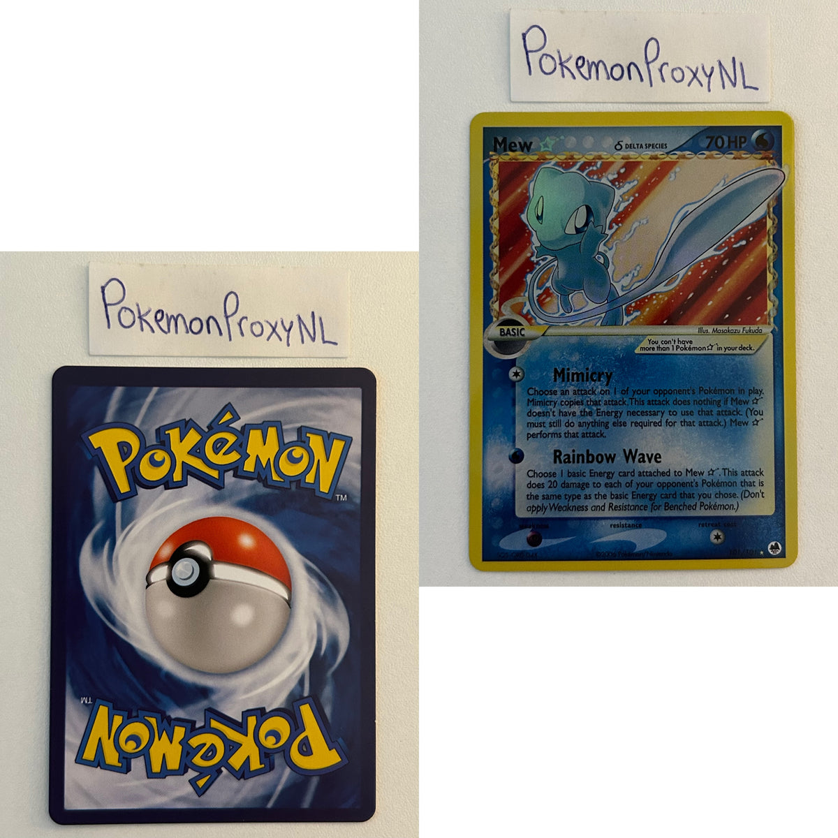 Dragon Frontiers Set (DF) / 2006 / PROXY Pokémon TCG card(s)