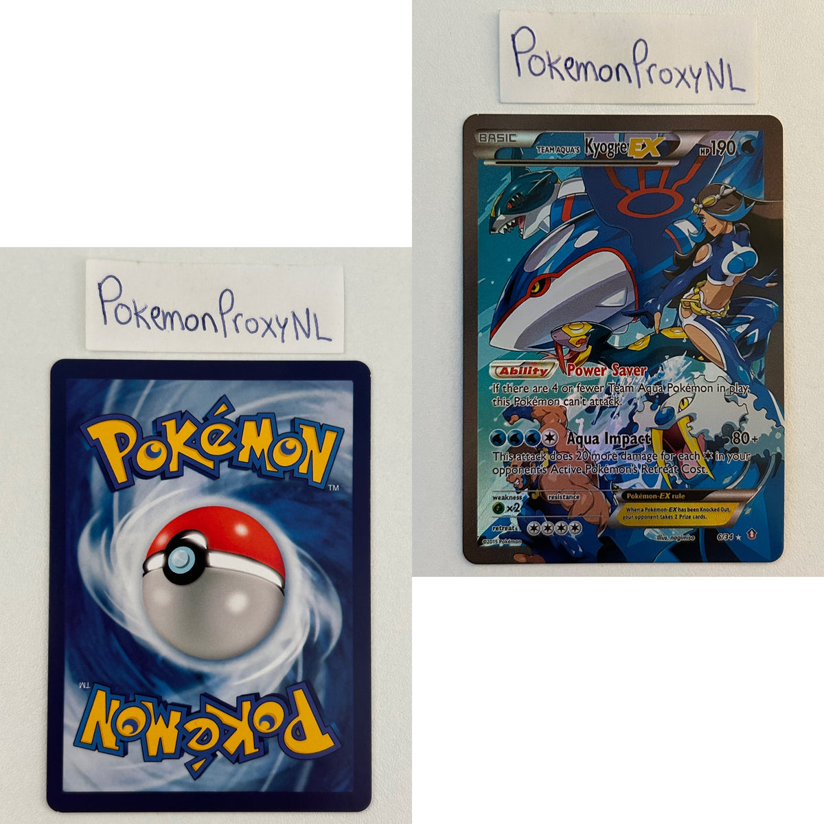 Double Crisis Set (DCR) / 2015 / PROXY Pokémon TCG card(s)