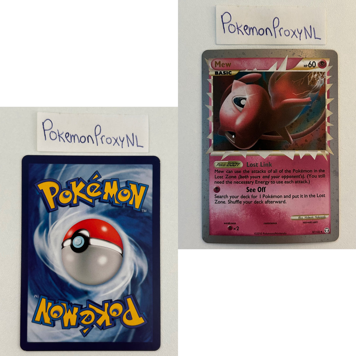 Triumphant Set (TM) / 2010 / PROXY Pokémon TCG card(s)