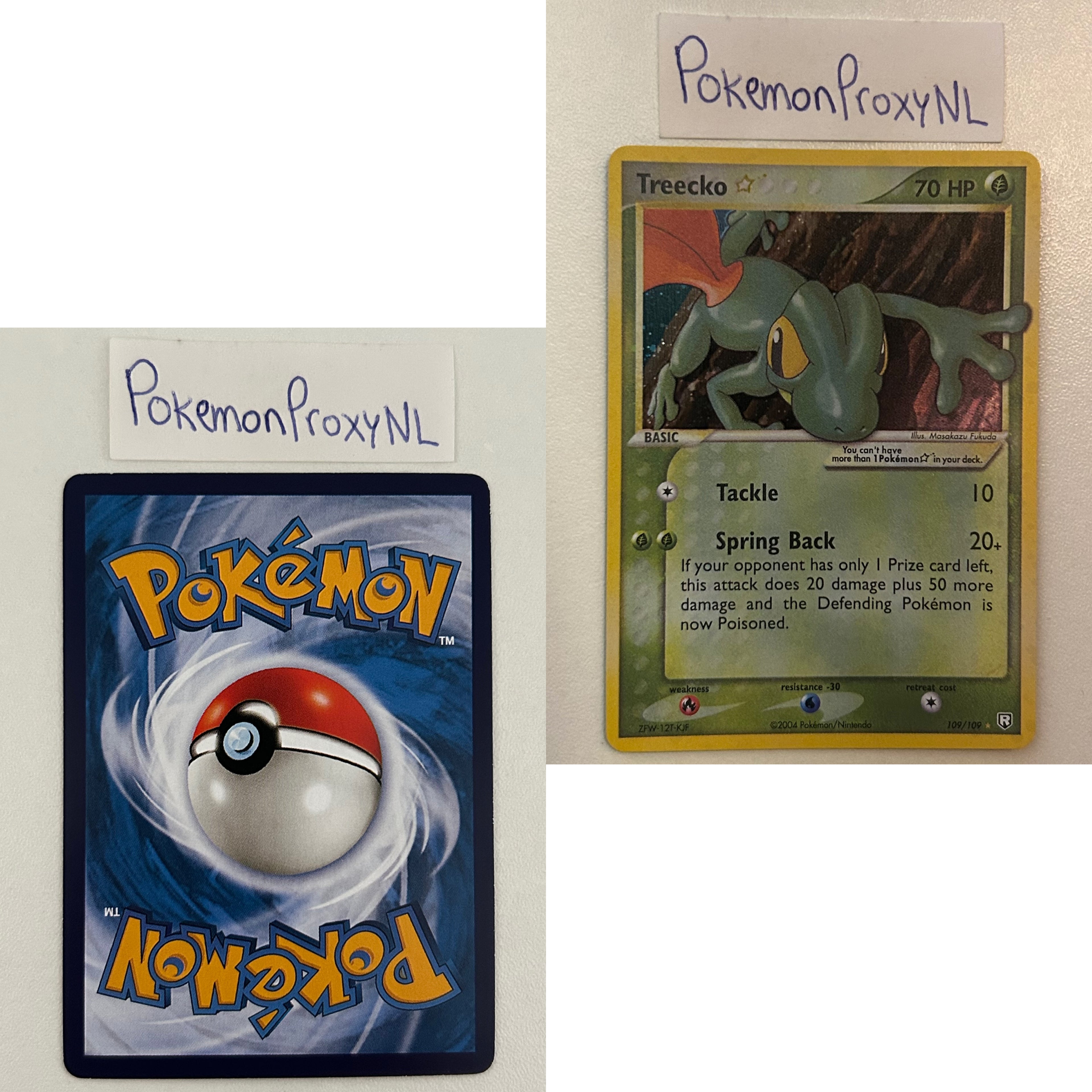 Team Rocket Returns Set (TR) / 1/109 - 111/109 / 2004 / PROXY Pokémon TCG card(s)
