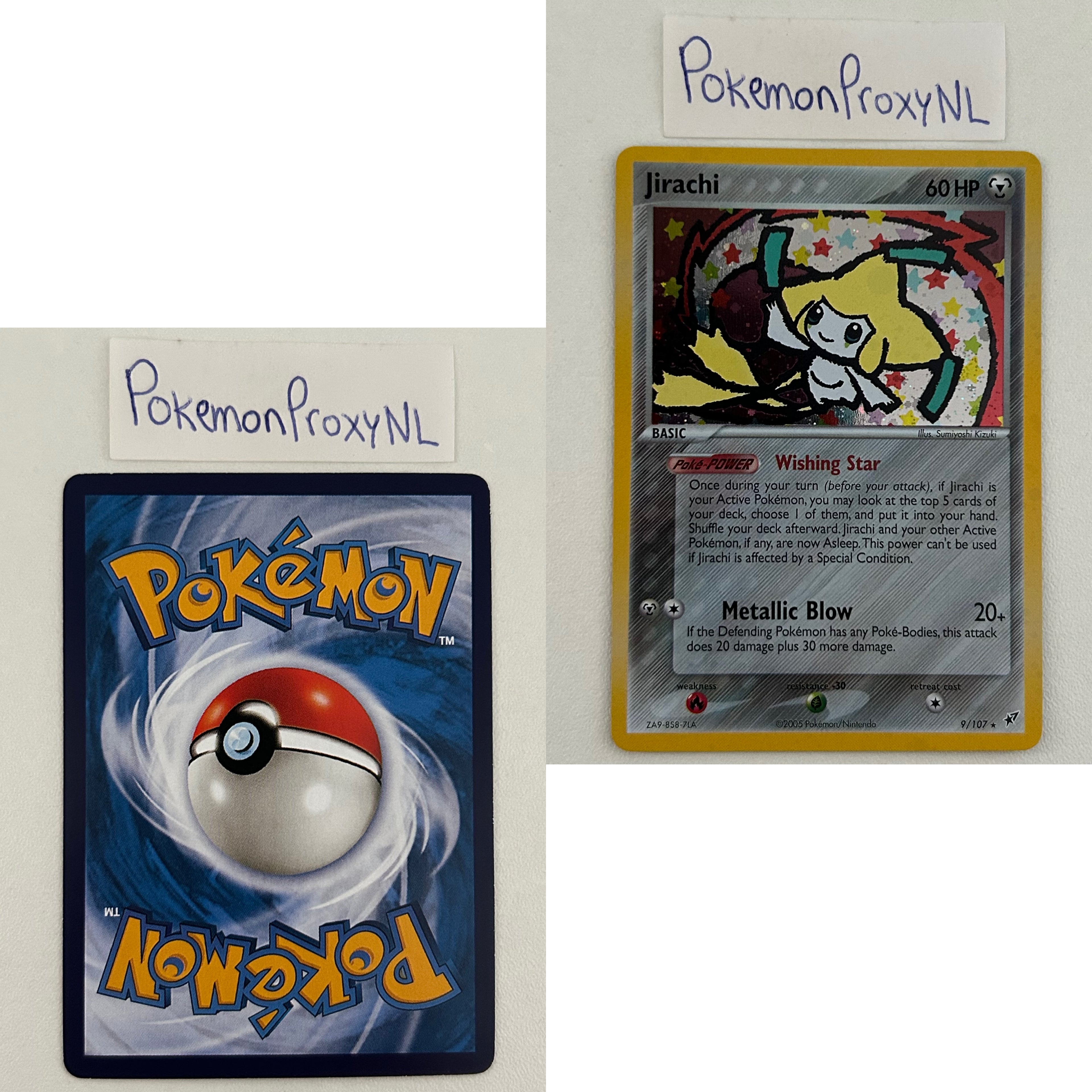 Deoxys Set (DX) / 1/107 - 108/107 / 2005 / PROXY Pokémon TCG card(s)