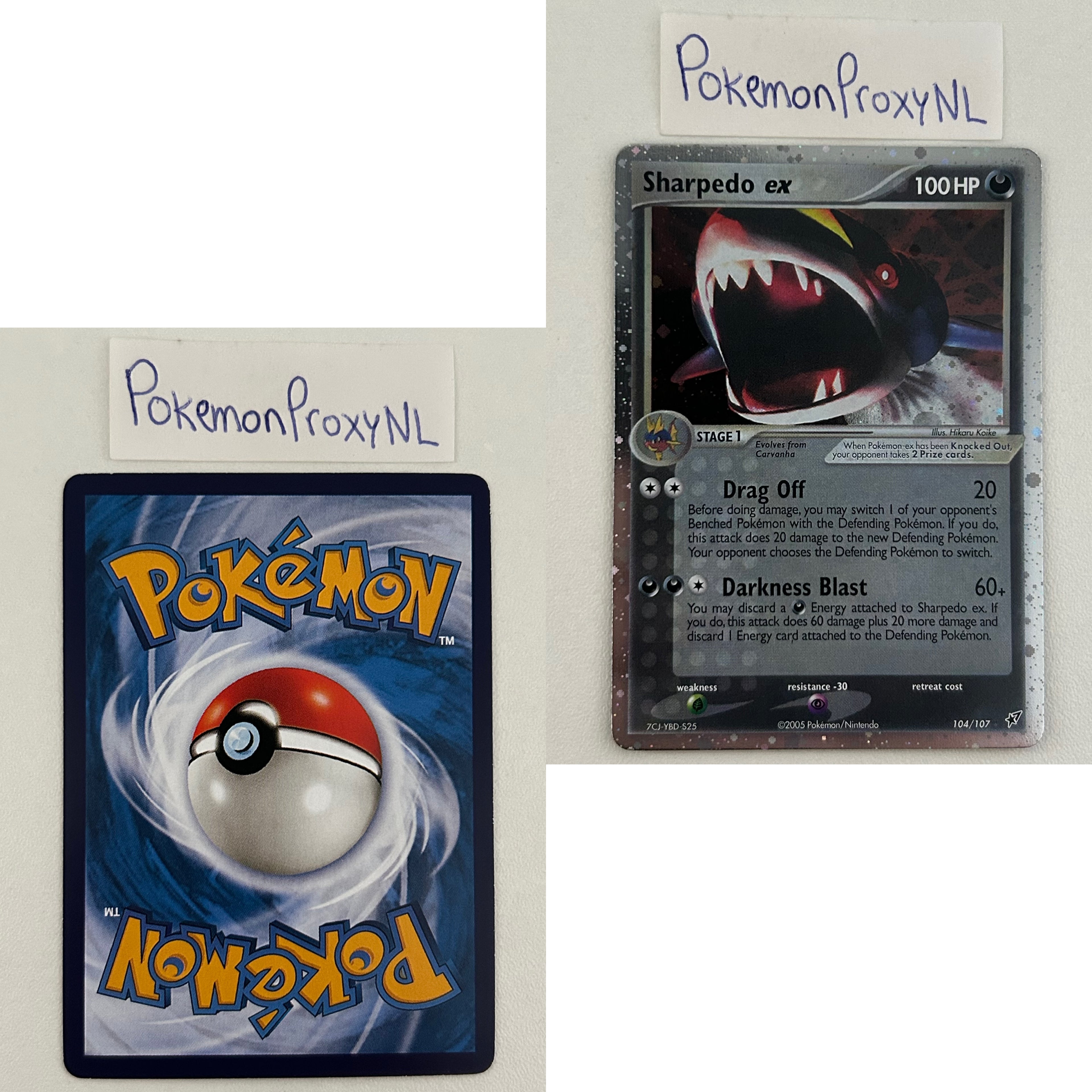 Deoxys Set (DX) / 1/107 - 108/107 / 2005 / PROXY Pokémon TCG card(s)