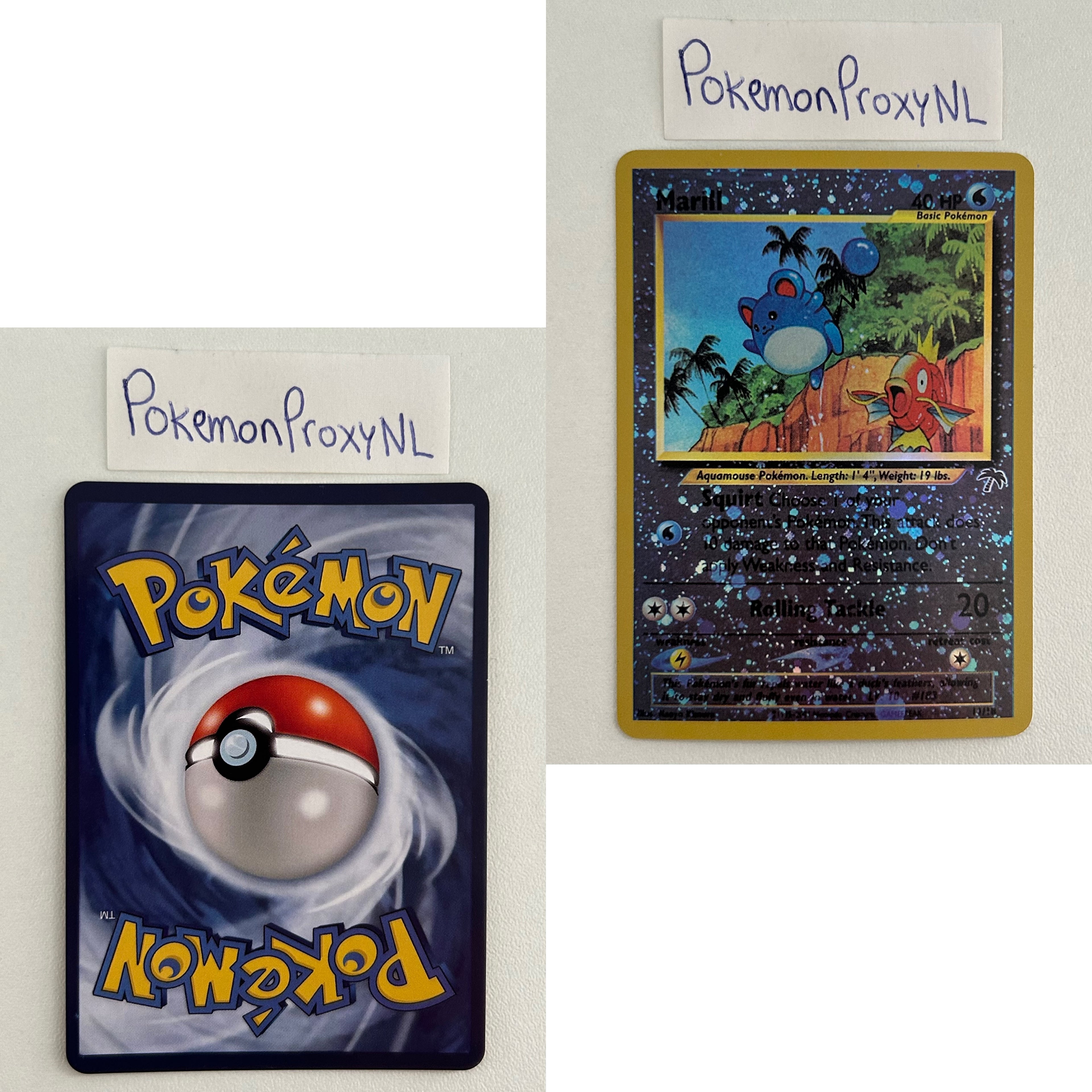 Southern Island Set (SI) / 1/18 - 18/18 / 2001 / PROXY Pokémon TCG card(s)