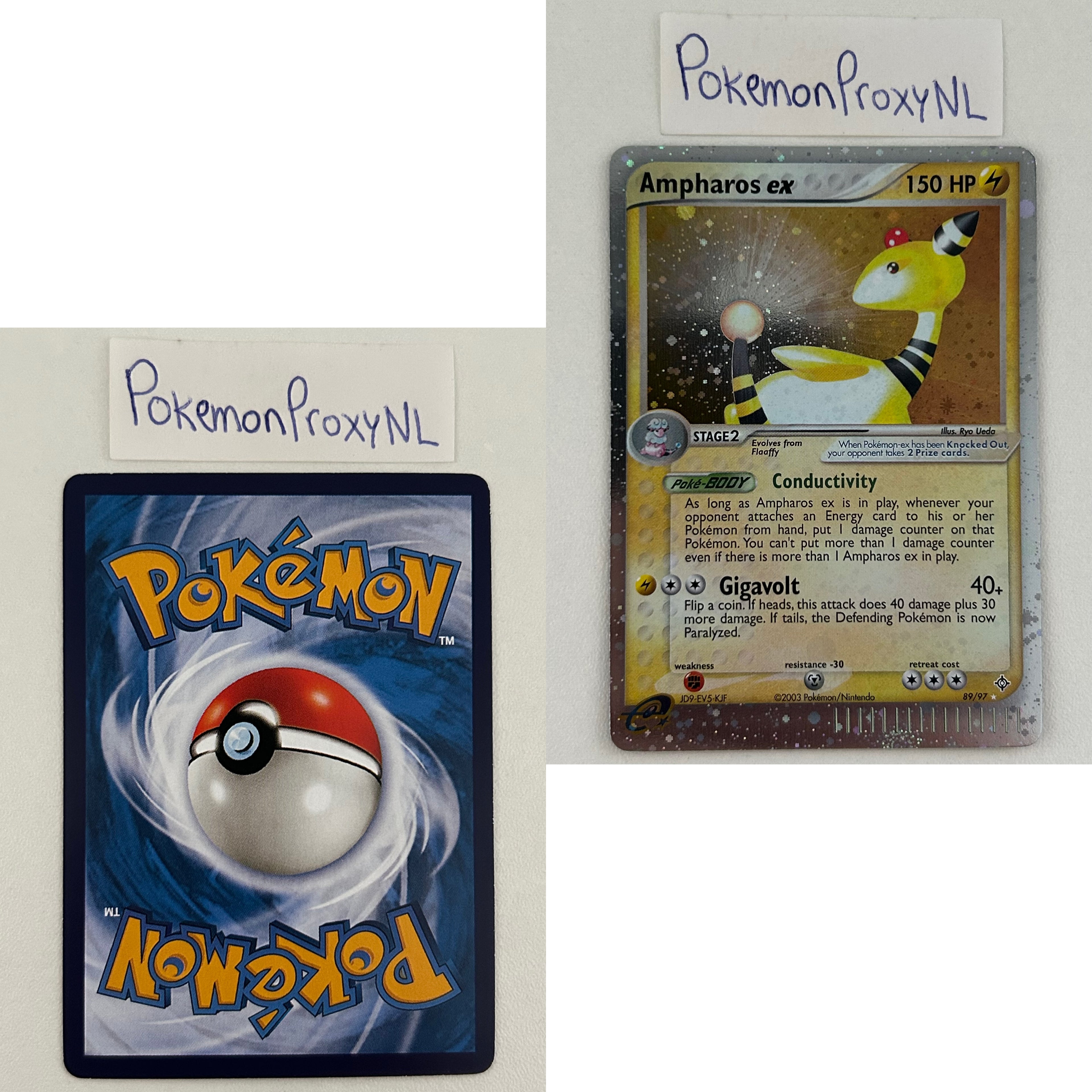 Dragon Set (DR) / 1/97 - 100/97 / 2003 / PROXY Pokémon TCG card(s)