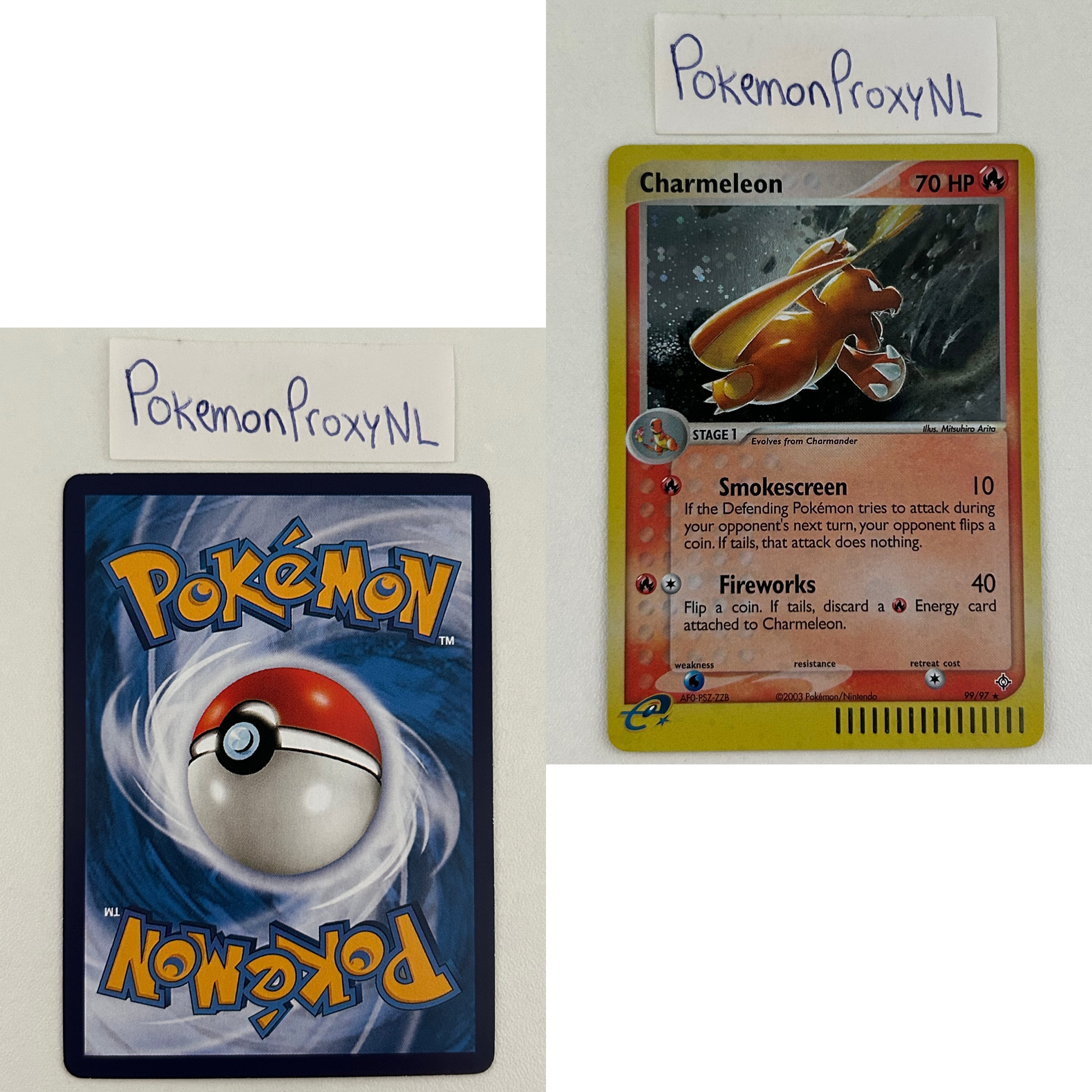 Dragon Set (DR) / 1/97 - 100/97 / 2003 / PROXY Pokémon TCG card(s)