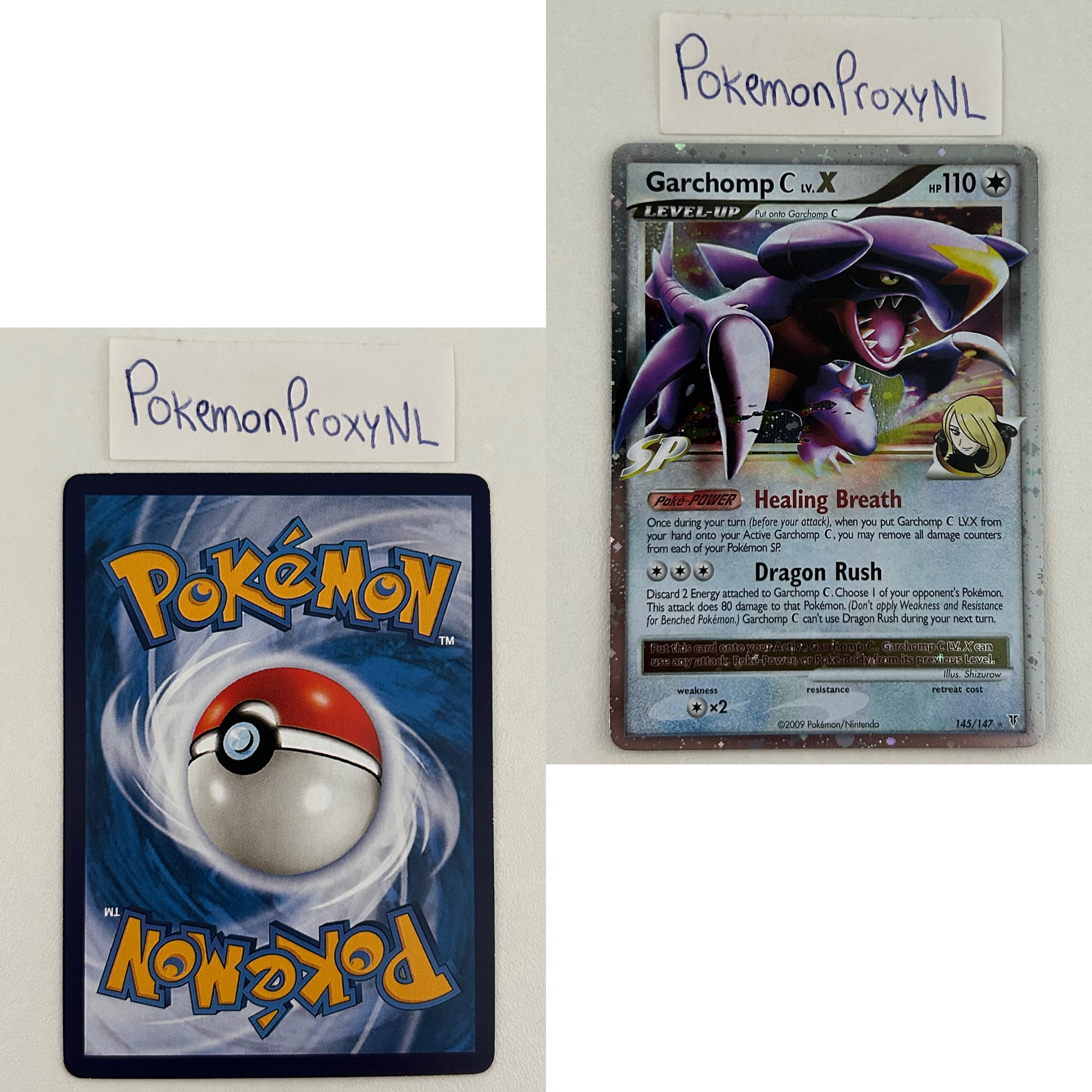 Supreme Victors Set (SV) / 1/147 - 150/147 / 2009 / PROXY Pokémon TCG card(s)