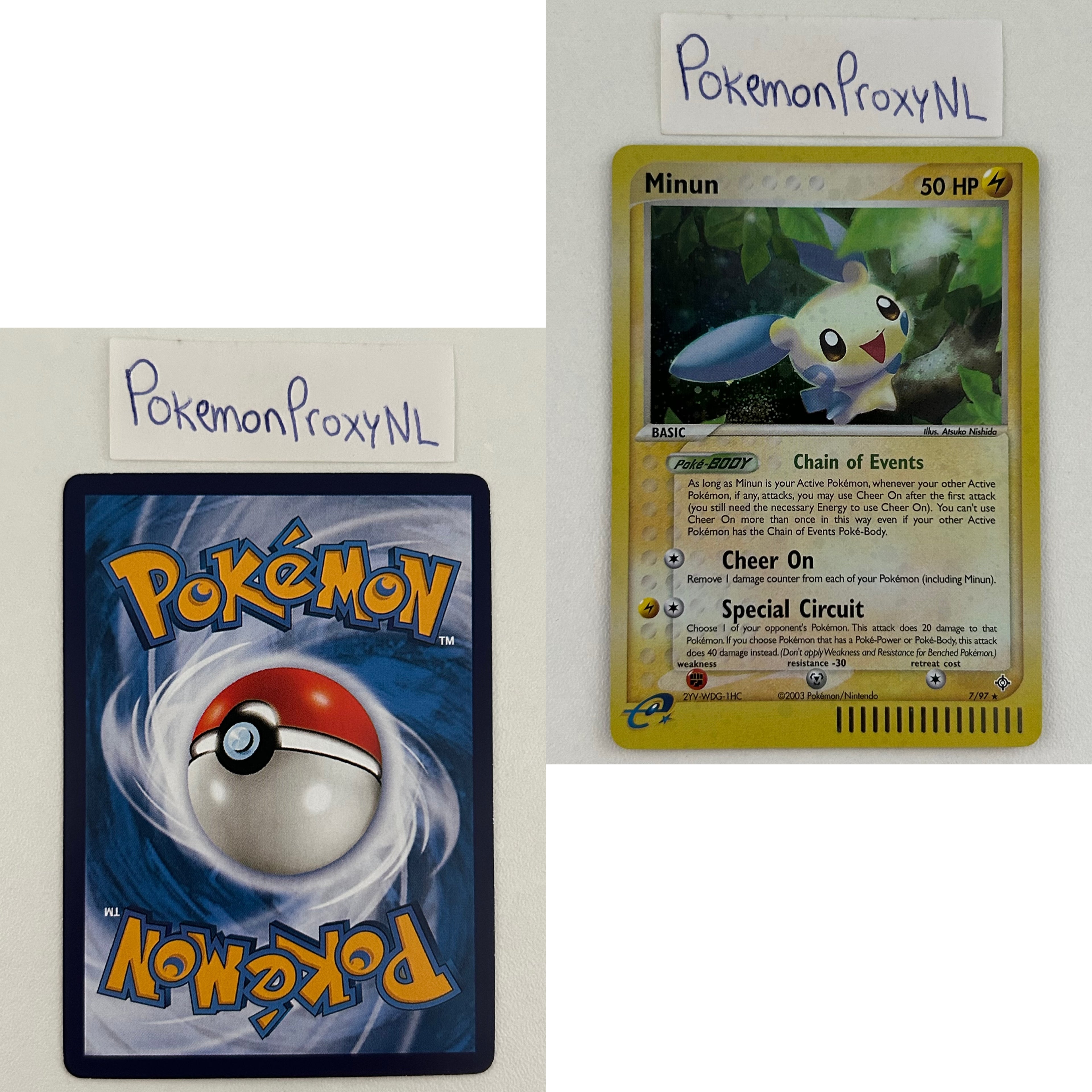 Dragon Set (DR) / 1/97 - 100/97 / 2003 / PROXY Pokémon TCG card(s)