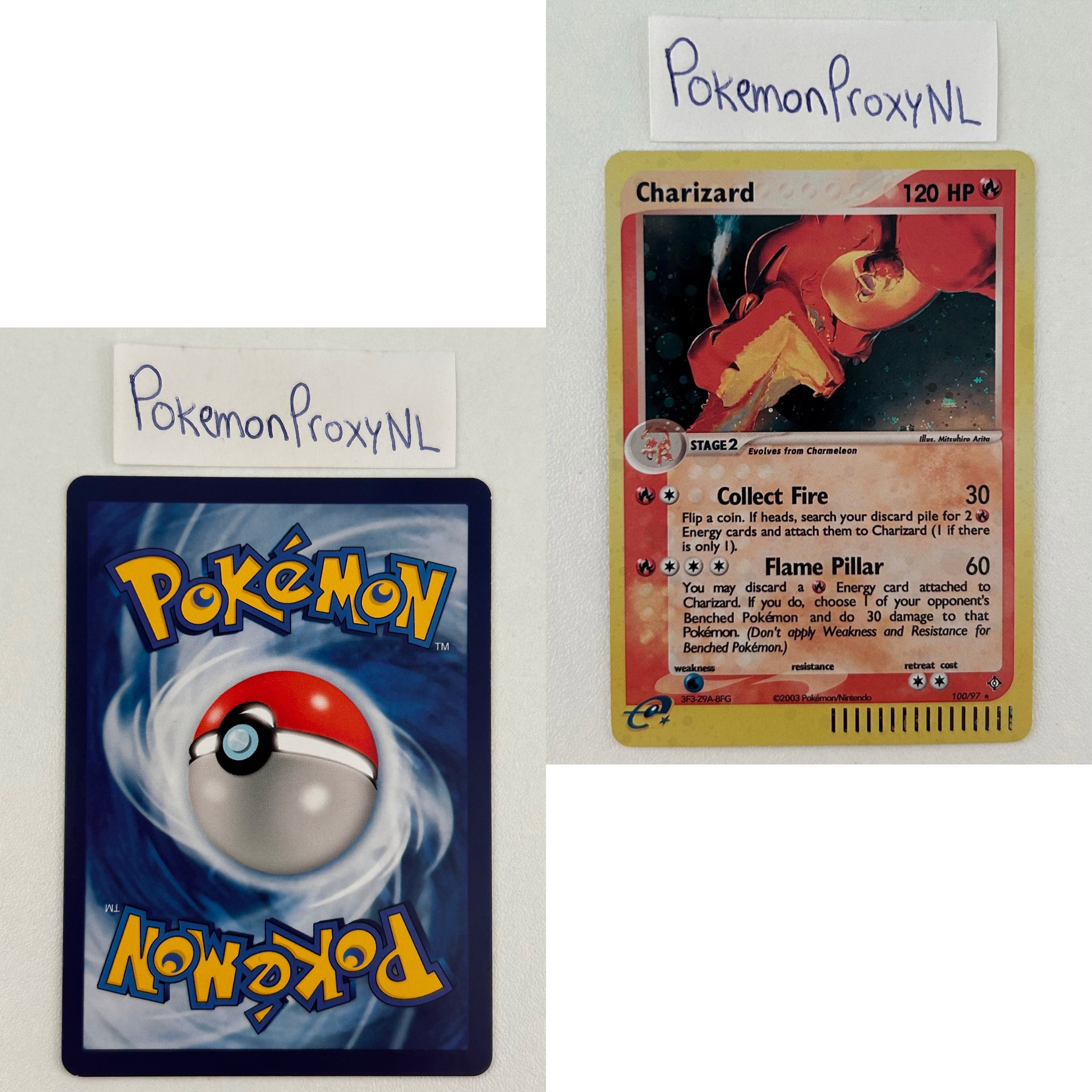 Dragon Set (DR) / 1/97 - 100/97 / 2003 / PROXY Pokémon TCG card(s)