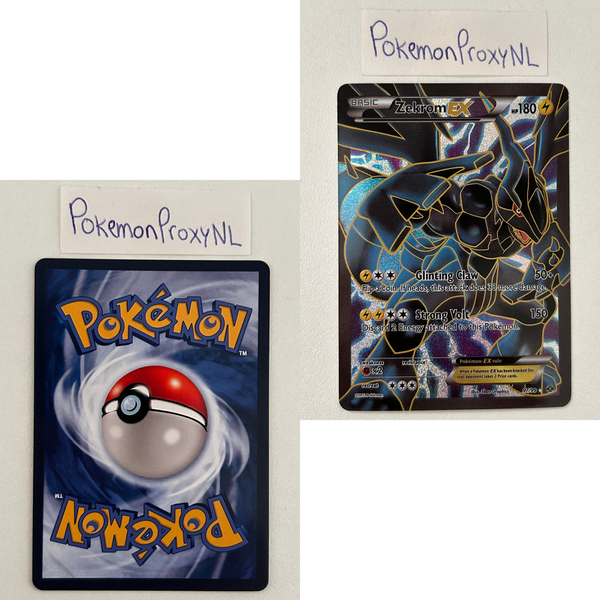 Next Destinies Set (NXD) / 2012 / PROXY Pokémon TCG card(s)