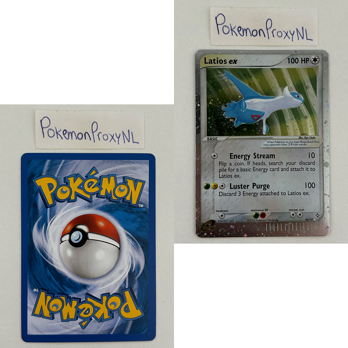 Dragon Set (DR) / 2003 / PROXY Pokémon TCG card(s)