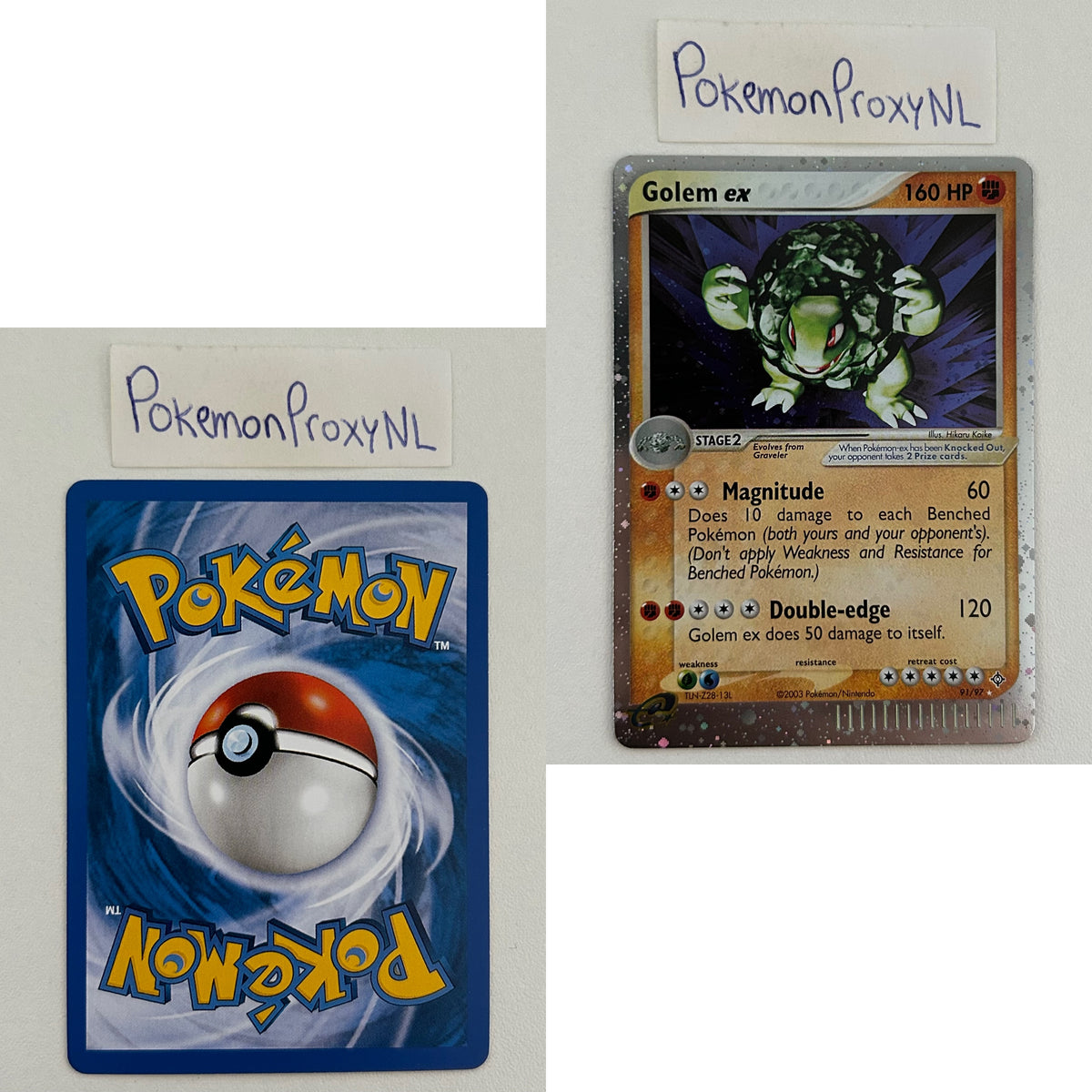 Dragon Set (DR) / 2003 / PROXY Pokémon TCG card(s)