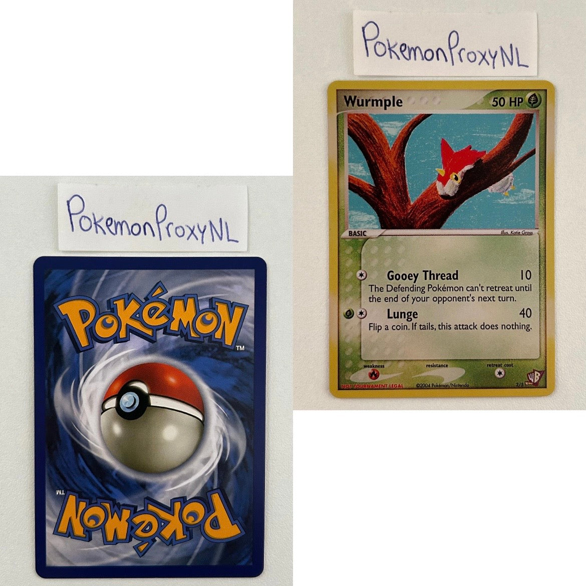 Kids' WB! Poké Card Creator Set (PCCP) / 1/5 - 5/5 / 2004 / PROXY Pokémon TCG card(s)