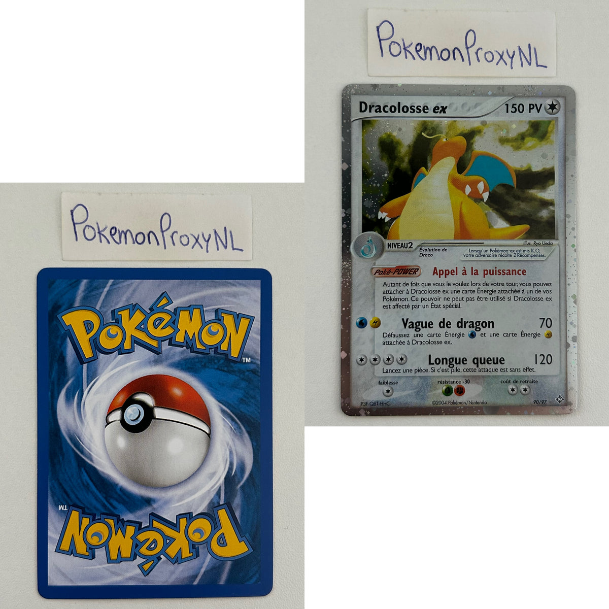 Dragon Set (Français) (DR) / 2004 / PROXY Pokémon TCG card(s)