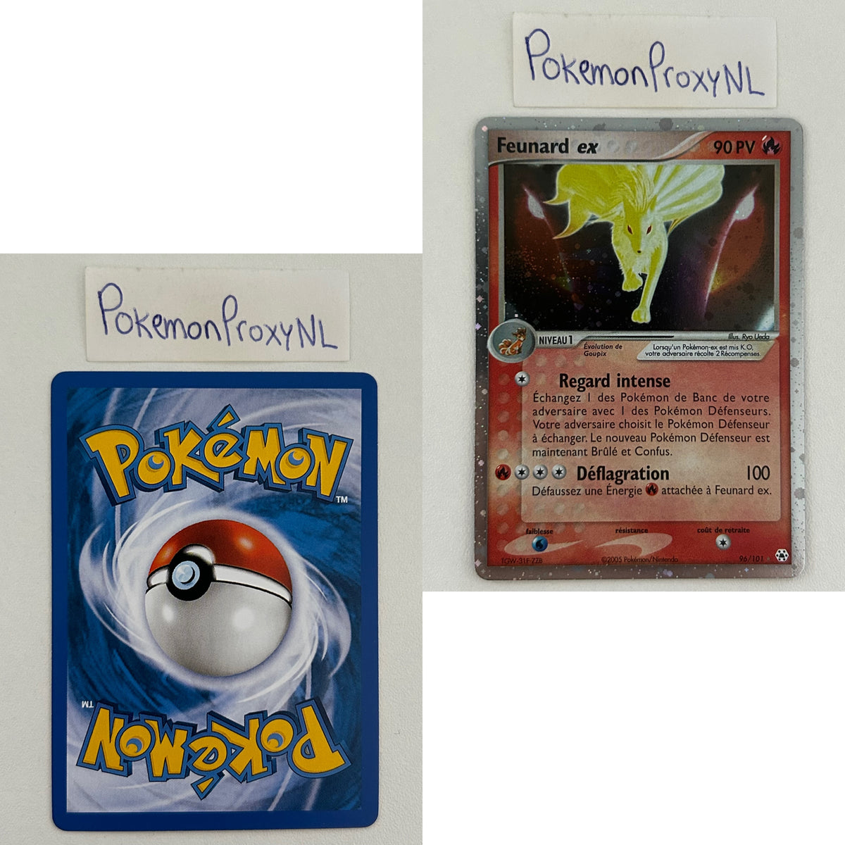 Légendes Oubliées Set (Français) (HL) / 2005 / PROXY Pokémon TCG card(s)