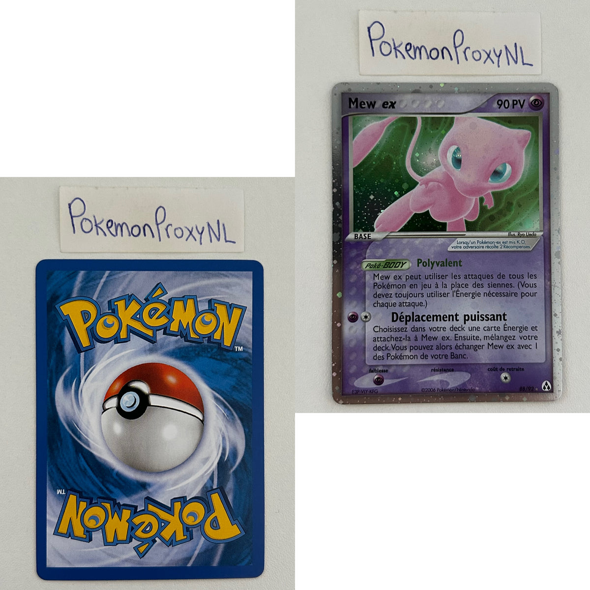 Créateurs De Légendes Set (Français) (LM) / 2006 / PROXY Pokémon TCG card(s)