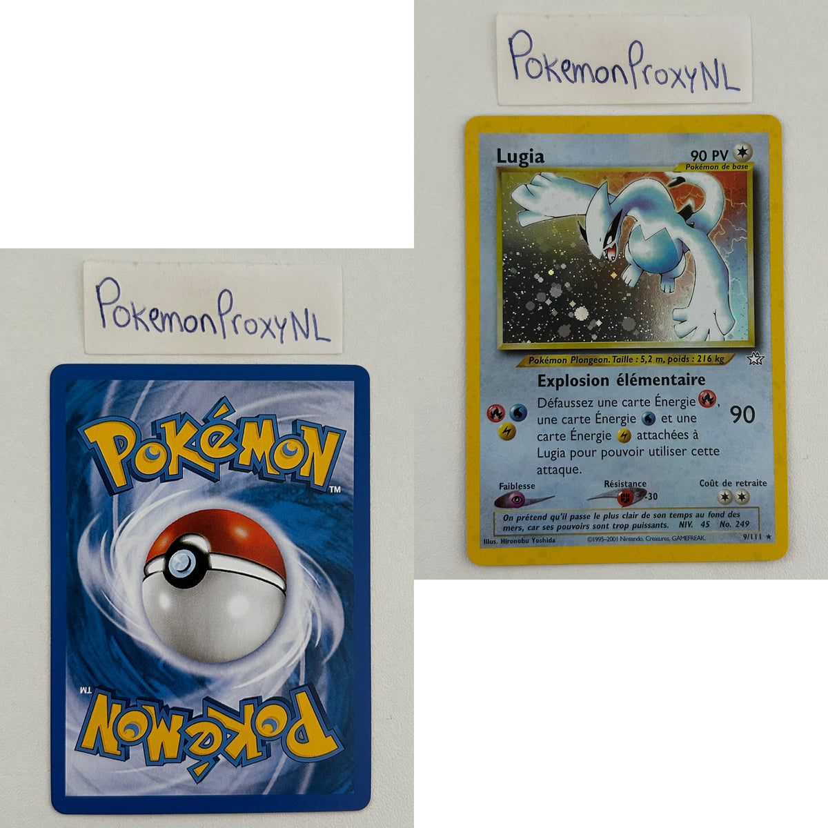 Néo Genesis Set (Français) (NG) / 2000 / PROXY Pokémon TCG card(s)