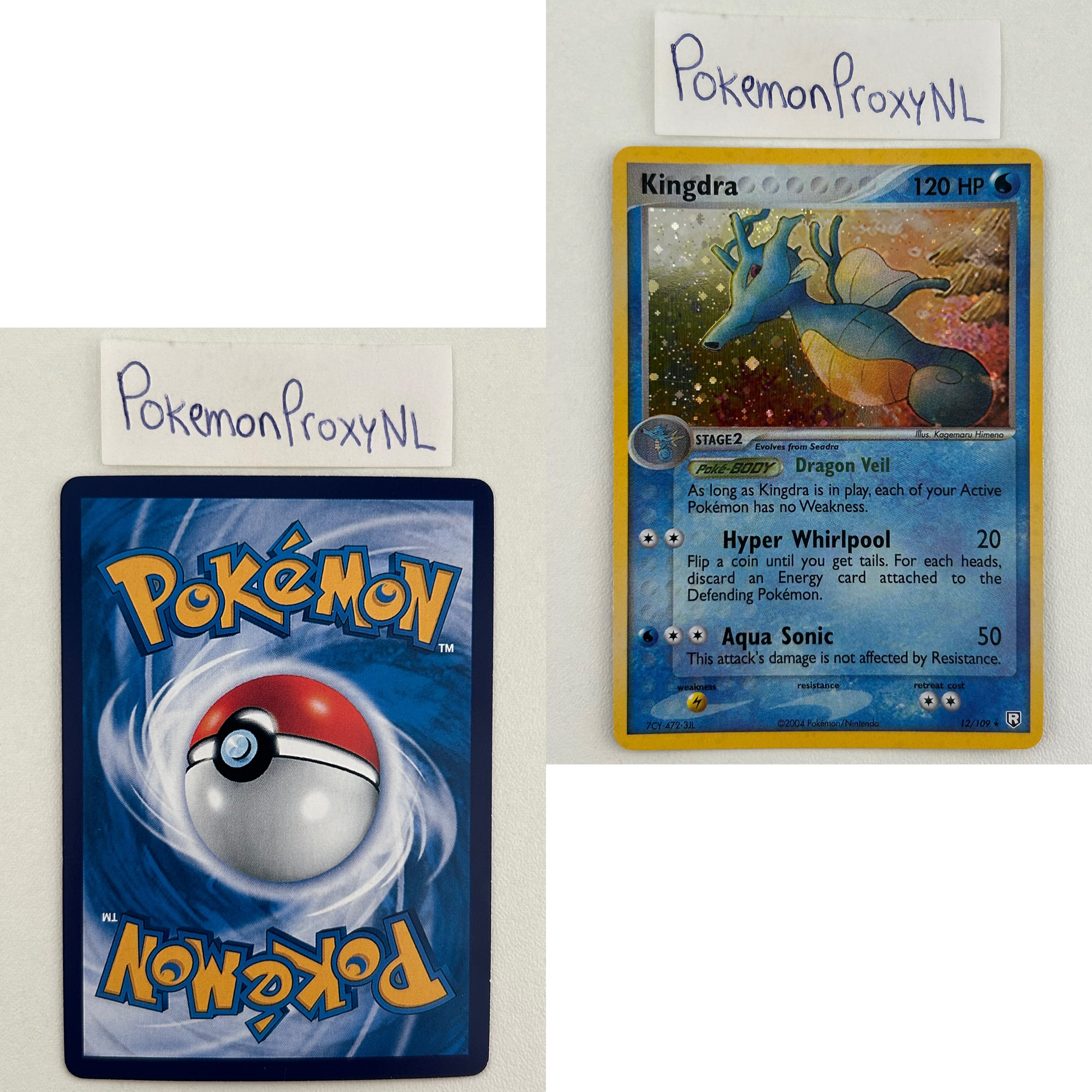 Team Rocket Returns Set (TR) / 1/109 - 111/109 / 2004 / PROXY Pokémon TCG card(s)