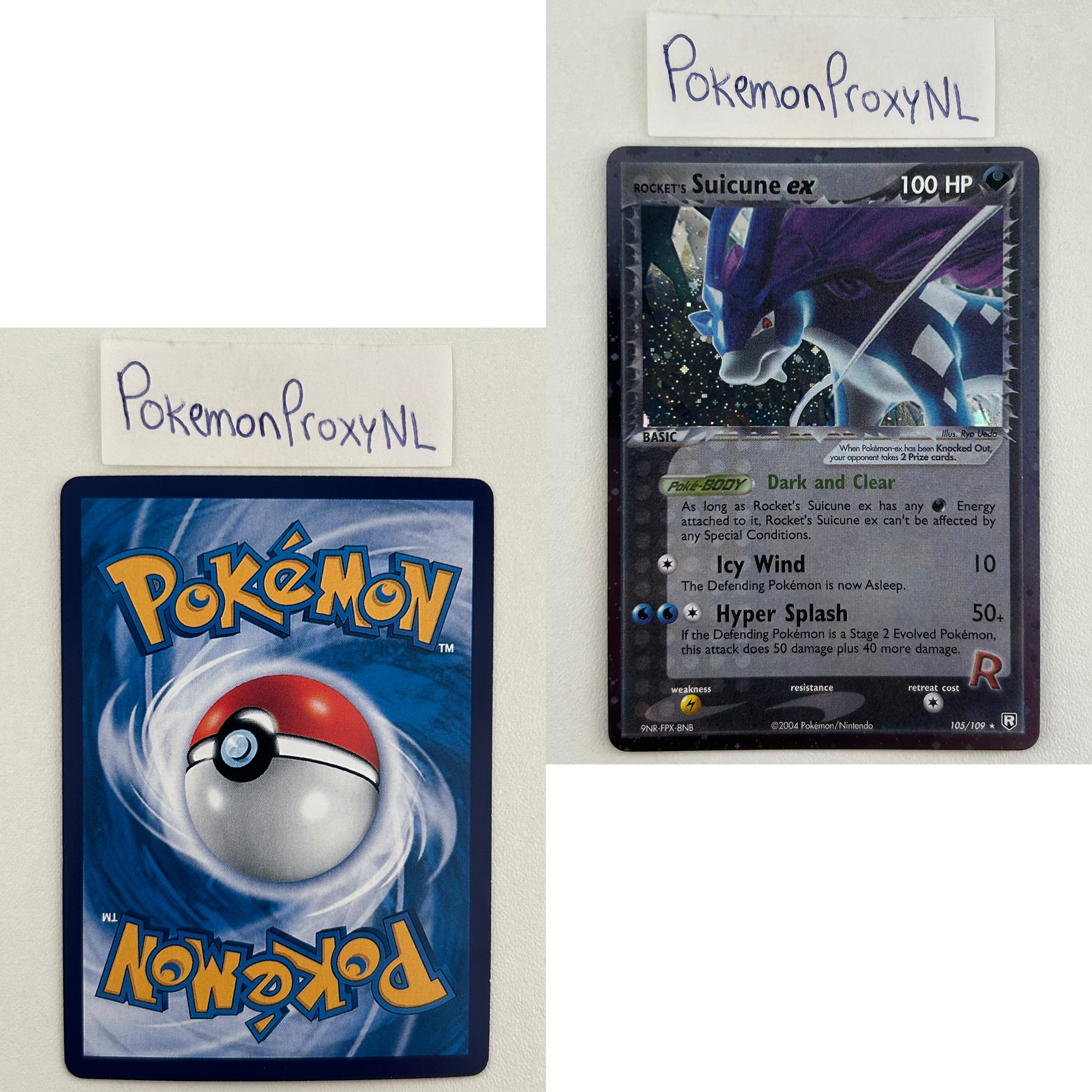 Team Rocket Returns Set (TR) / 1/109 - 111/109 / 2004 / PROXY Pokémon TCG card(s)