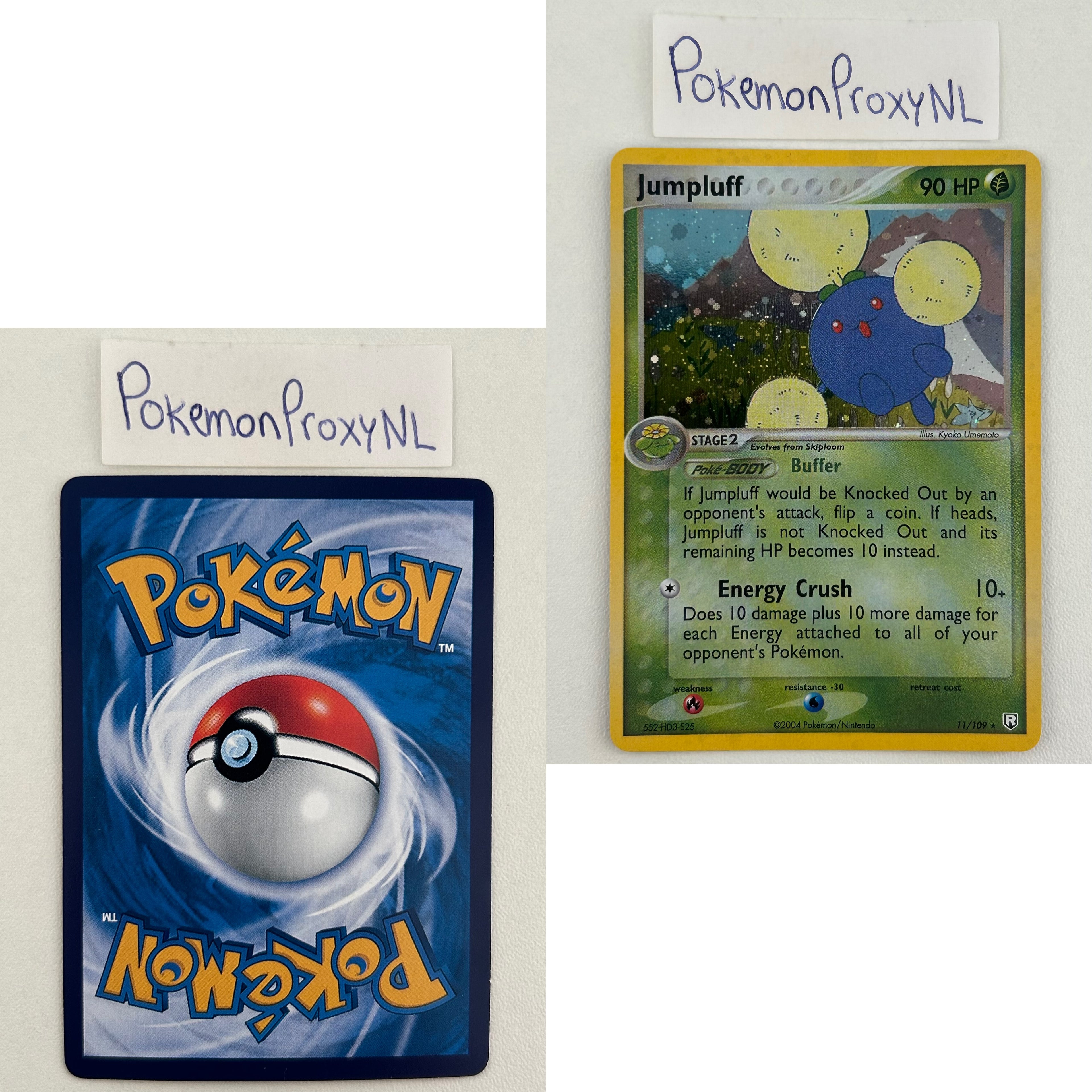 Team Rocket Returns Set (TR) / 1/109 - 111/109 / 2004 / PROXY Pokémon TCG card(s)