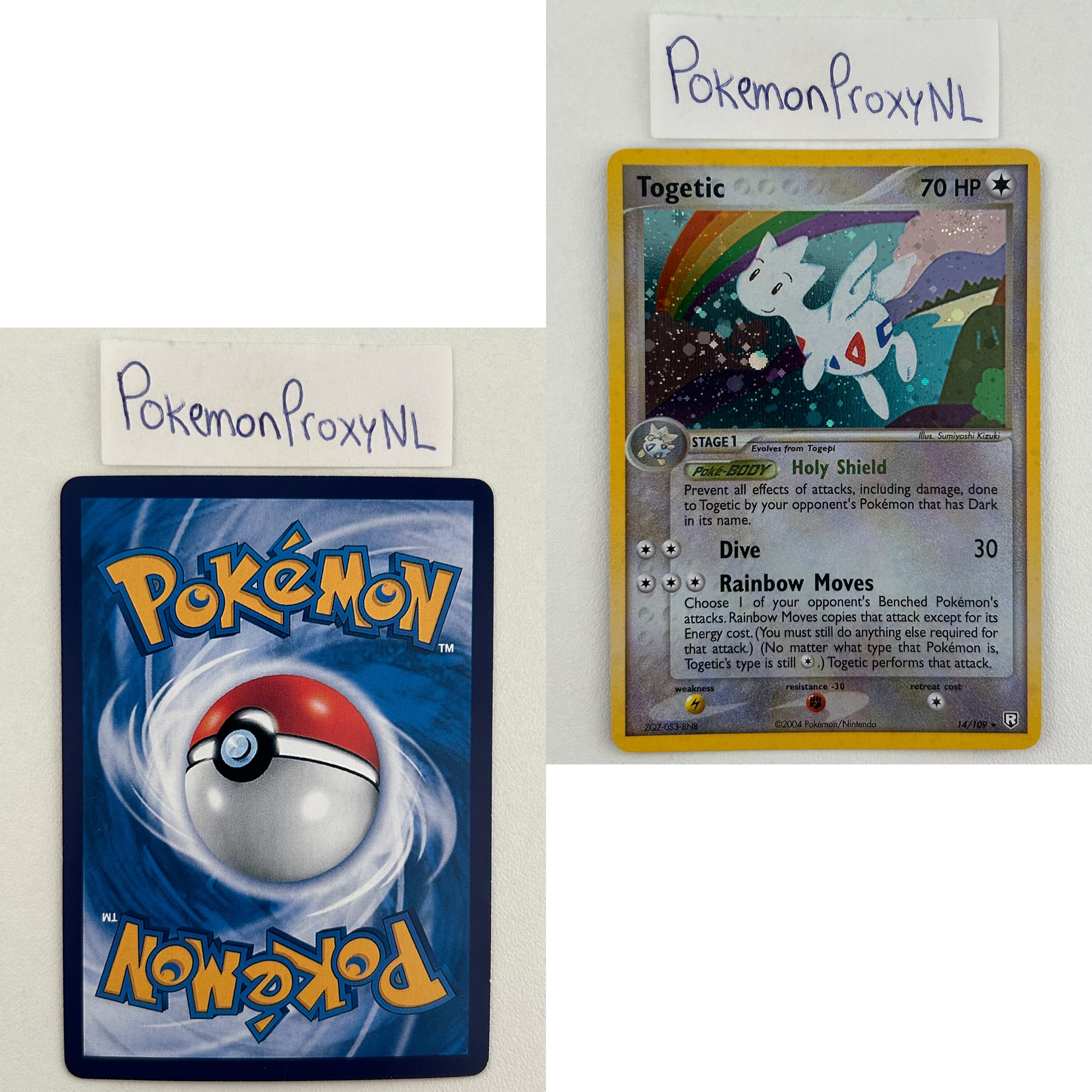 Team Rocket Returns Set (TR) / 1/109 - 111/109 / 2004 / PROXY Pokémon TCG card(s)