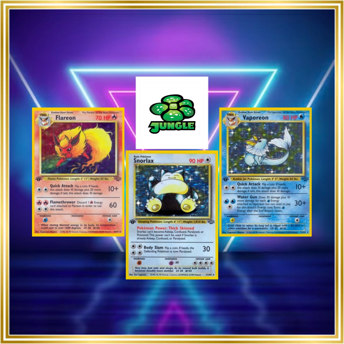 Jungle Set (first edition) (JU) / 1999 / PROXY Pokémon TCG card(s)