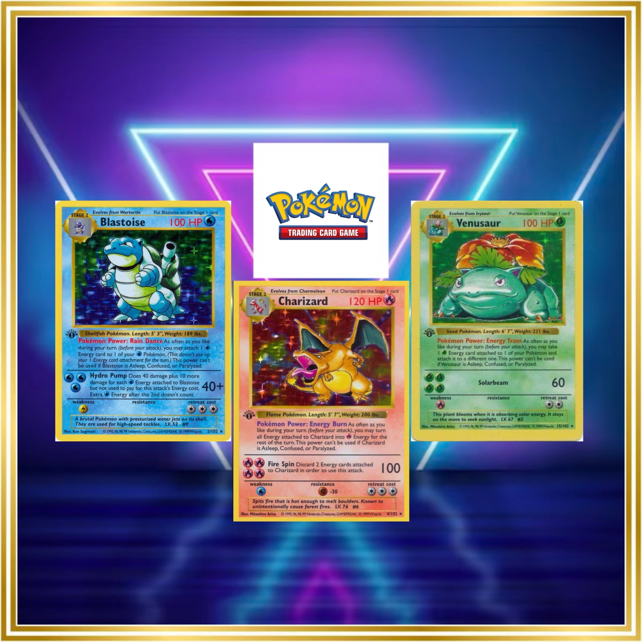 Base Set (first edition) (BS) / 1999 / PROXY Pokémon TCG card(s)