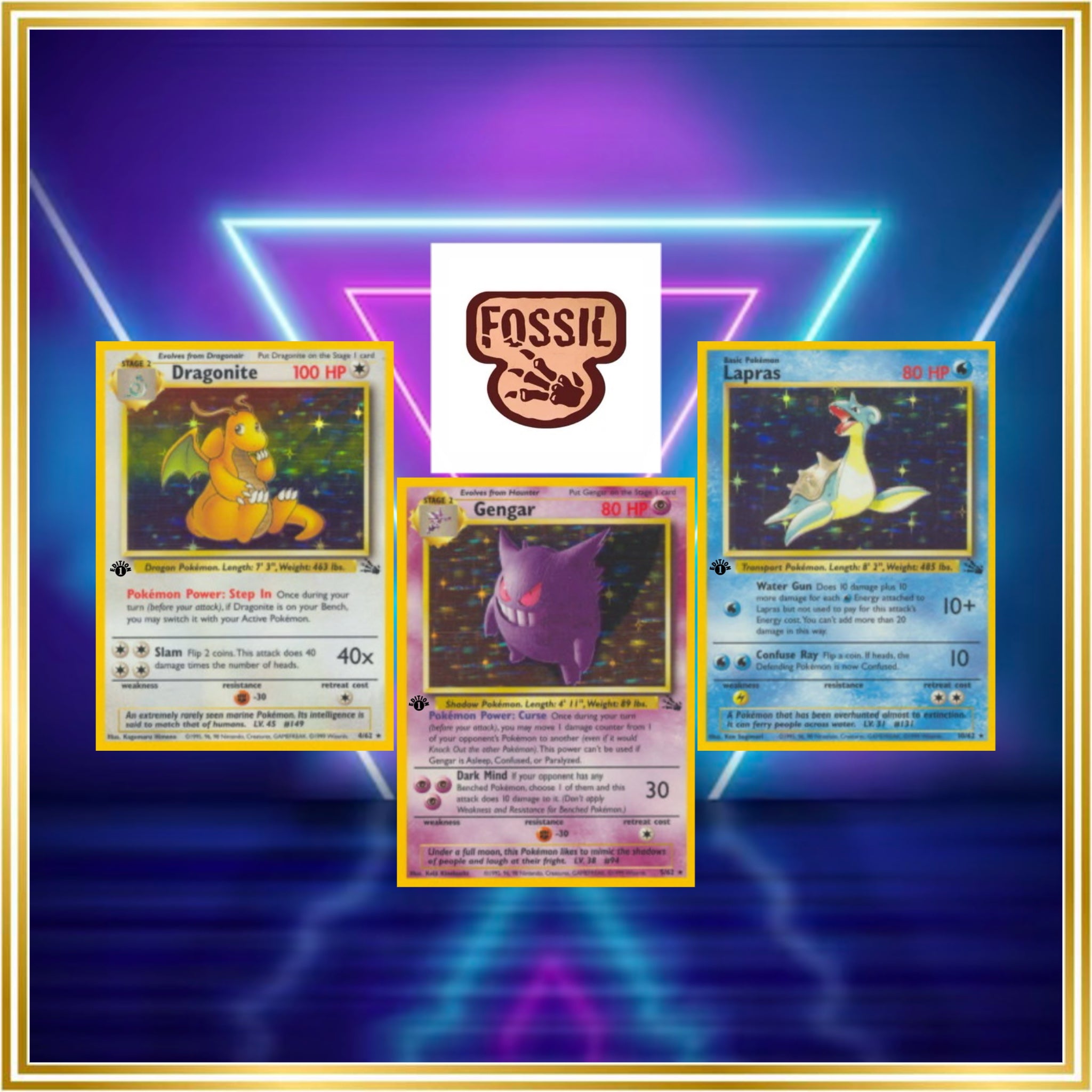 Fossil Set (first edition) (FO) / 1999 / PROXY Pokémon TCG card(s)